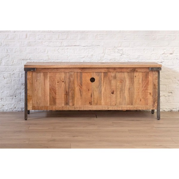 Meuble TV bois & métal RETRO ARCHI