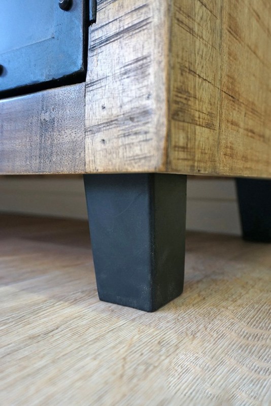 TV meubel hout en metaal BROOKLYN 150 cm