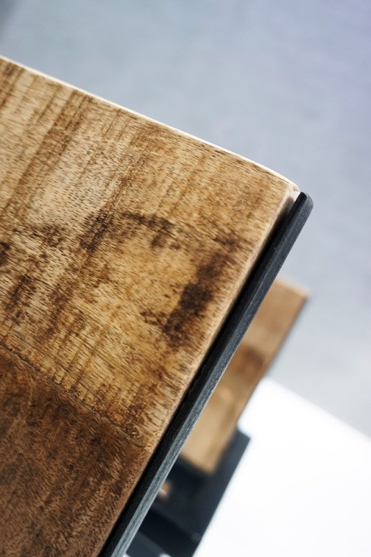 Houten en metalen rek 30 x 30 - Selfsh