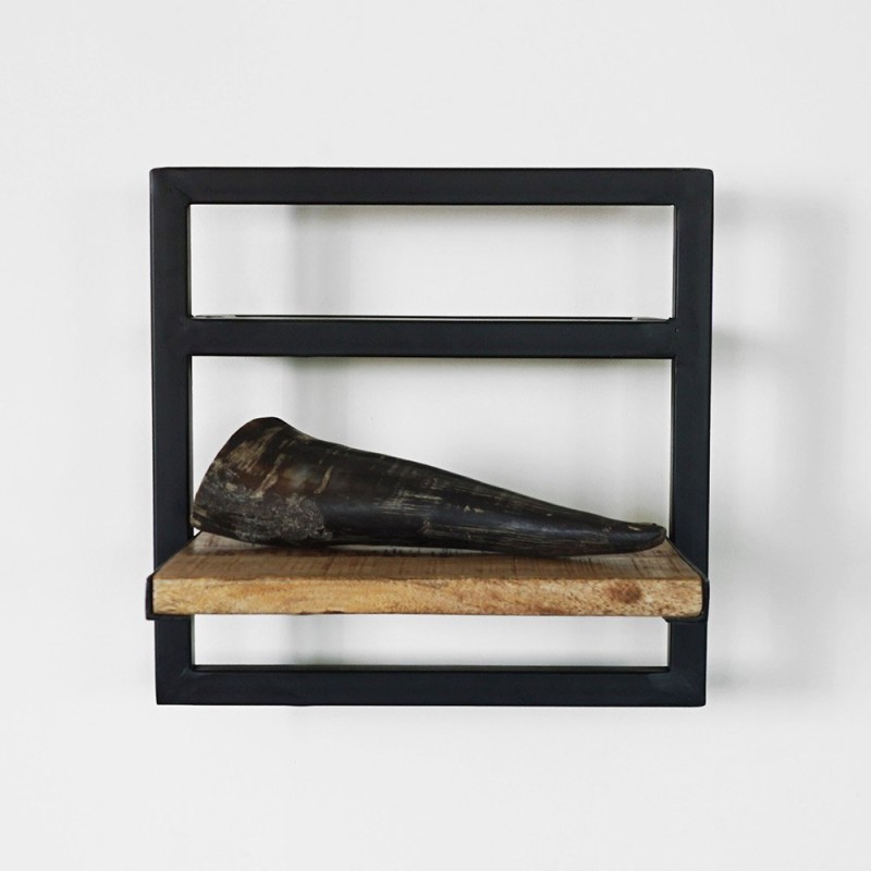 Houten en metalen rek 30 x 30 - Selfsh