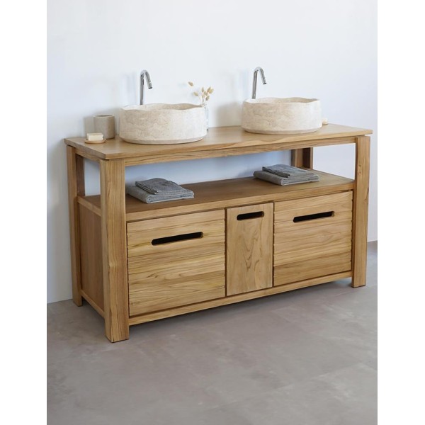 Meuble de salle de bain 140 cm - Azur