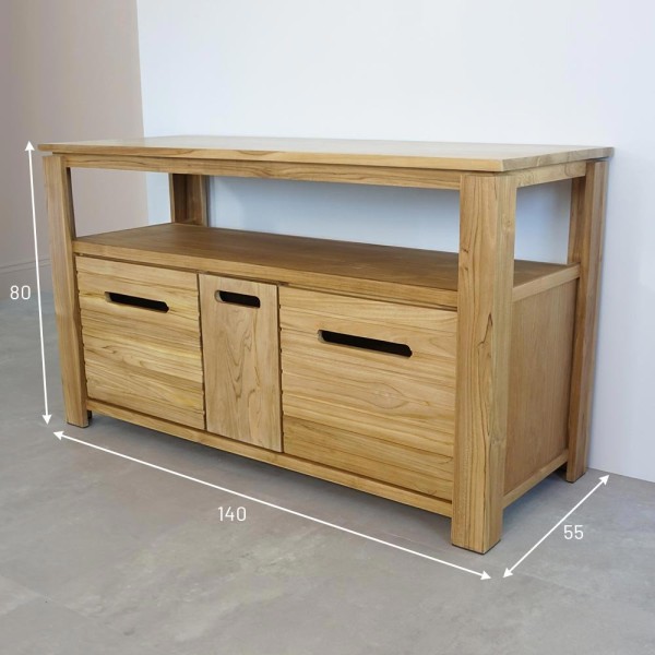 Meuble de salle de bain 140 cm - Azur