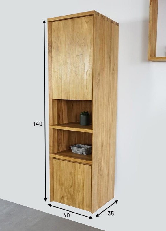 Opbergkolom voor badkamer - Hako
