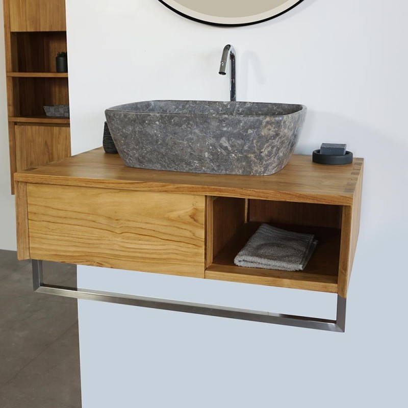 Rechthoekige wastafel - Sakura