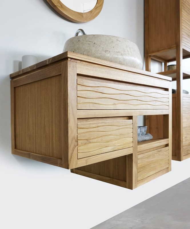 Badkamermeubel 80 cm - Wave