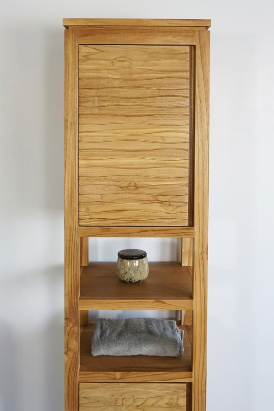 Opbergkolom voor badkamer - Wave