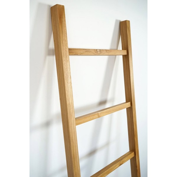 Handdoekenrek in teakhout 180 cm