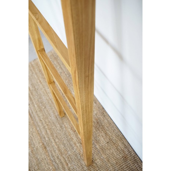 Handdoekenrek in teakhout 180 cm