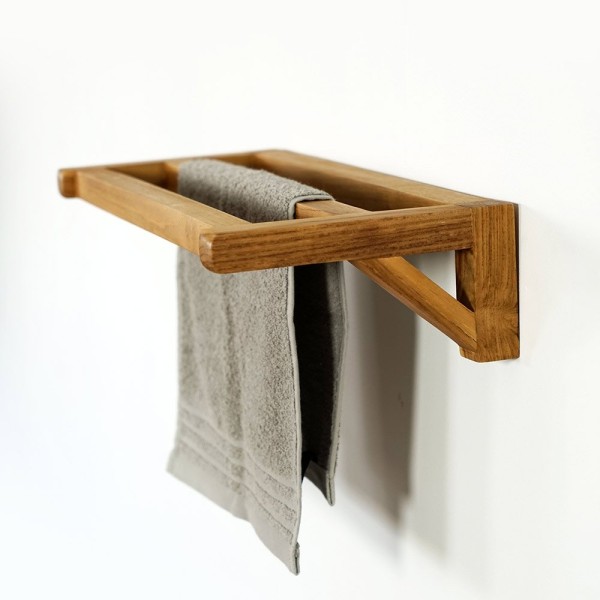 Teak handdoekenrek 50 X 100 cm