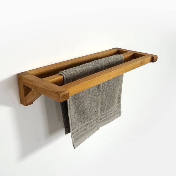 Teak handdoekenrek 50 X 100 cm