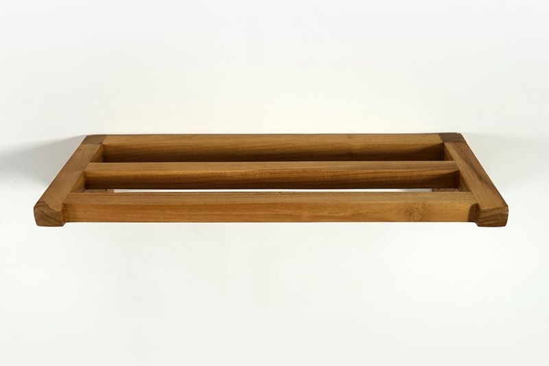 Teak handdoekenrek