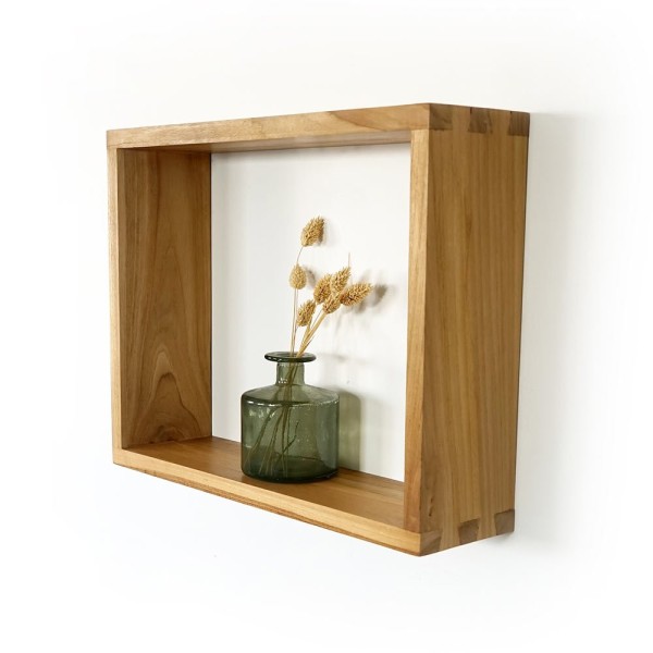 Boite rectangulaire en bois 45 cm