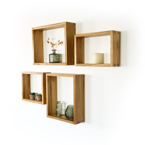 Boite rectangulaire en bois 45 cm