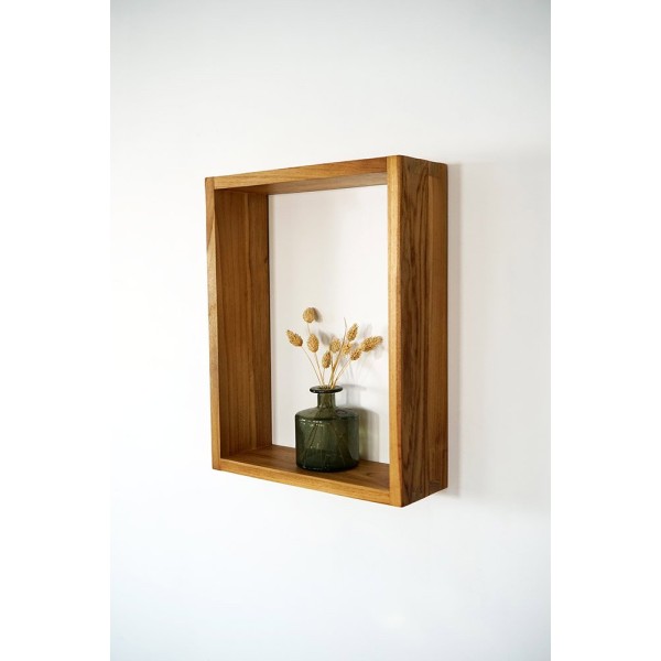 Boite rectangulaire en bois 45 cm