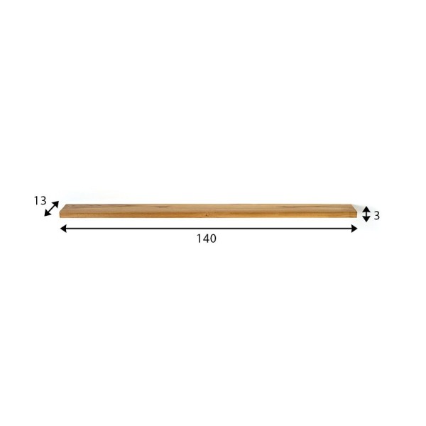 Etagère en bois 140 cm