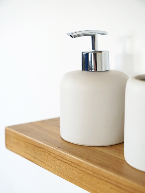 Teakhouten plank van 80 cm