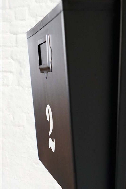 Industriële magazine houder zwart