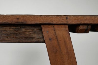 Antiek teruggewonnen houten console - Reborn