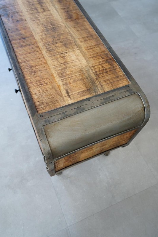 Industrieel TV-meubel 190 cm - Manchester