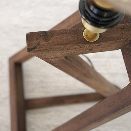 Tafellamp in natuurlijk hout - Kyoto