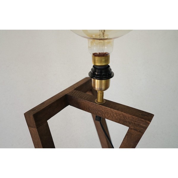 Vloerlamp van natuurlijk hout - Kyoto