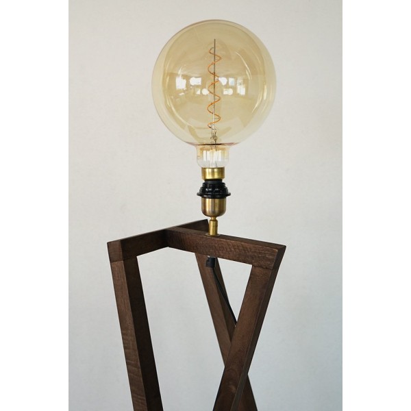Vloerlamp van natuurlijk hout - Kyoto