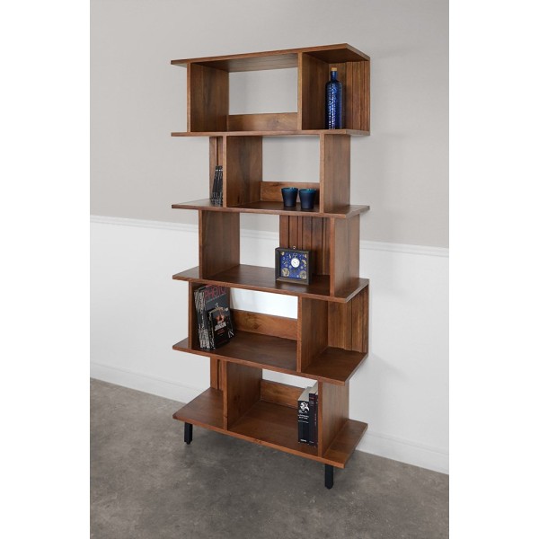 Massief houten boekenkast 90 cm