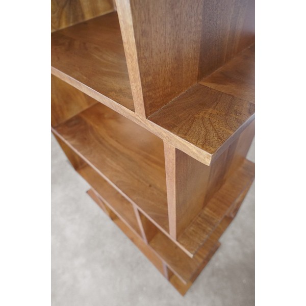 Massief houten boekenkast 90 cm