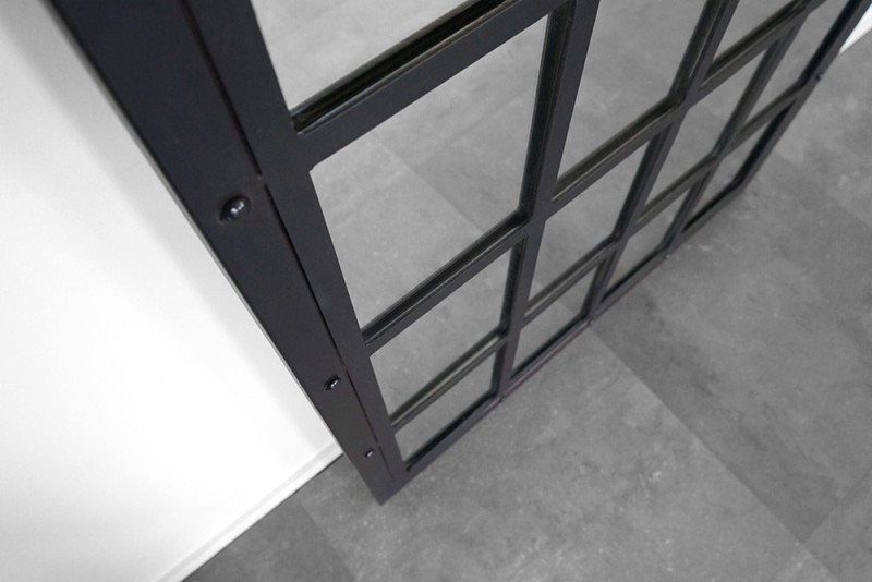 Grote industriële spiegel