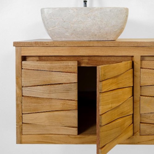 Teak badkamermeubel 120 cm - Moutain
