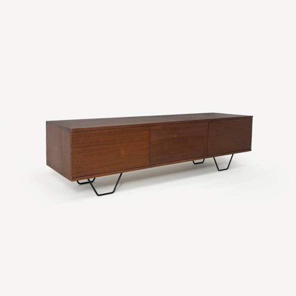 Massief teak TV-meubel 160 cm - Enya