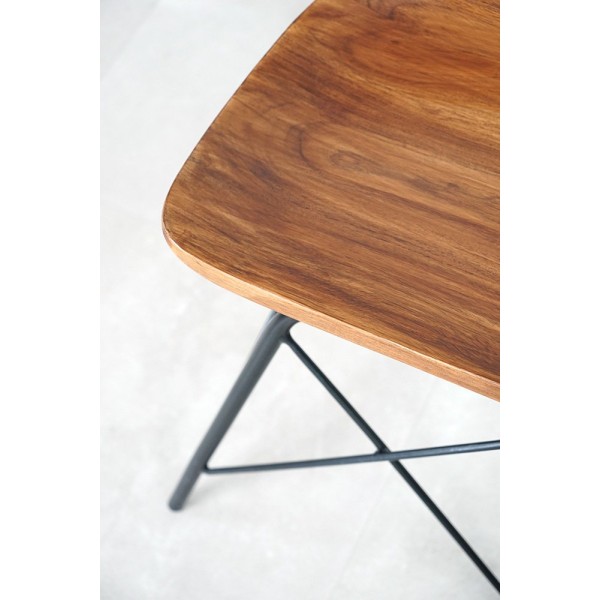 Kruk van staal en hout