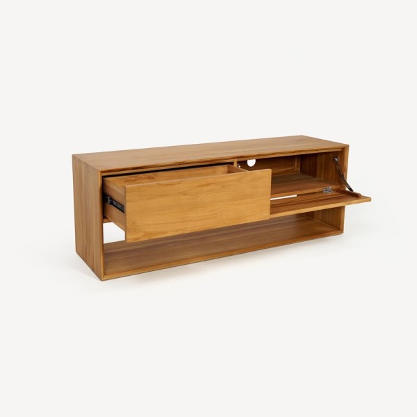 Massief teak TV-meubel 140 cm - Jaya