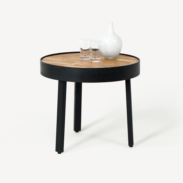 Industriële lage tafel "Simply"