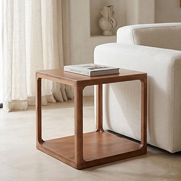 Houten bijzettafel