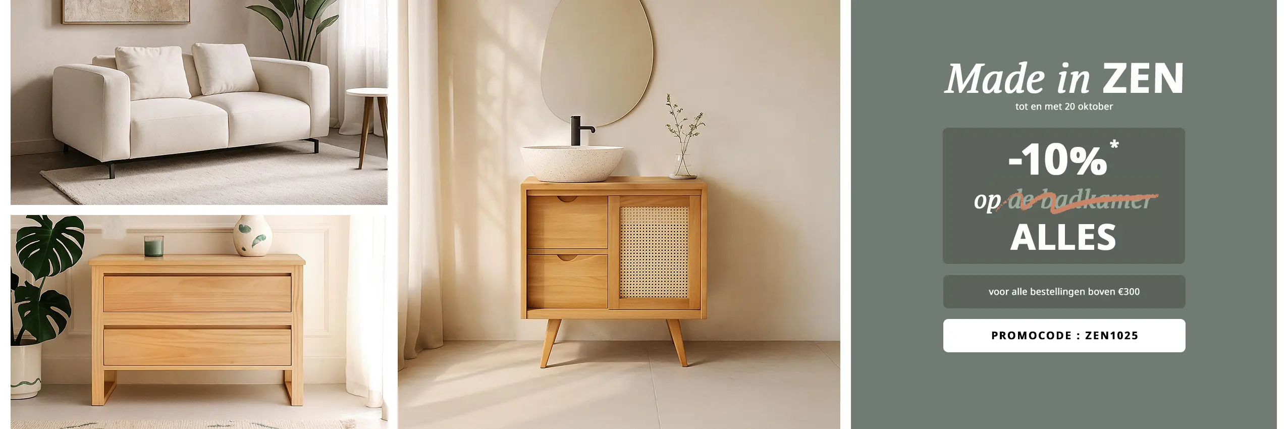 Made in ZEN – Profiteer van 10% korting op onze volledige catalogus