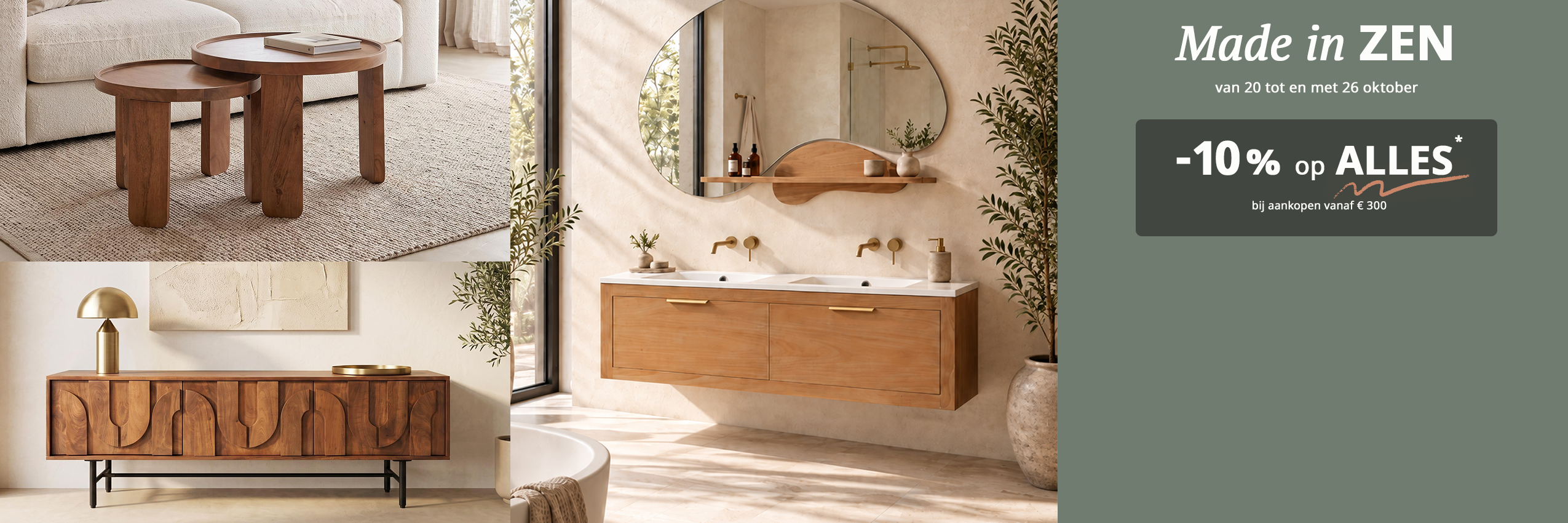 Made in ZEN - Geniet van 10% korting op ALLES*