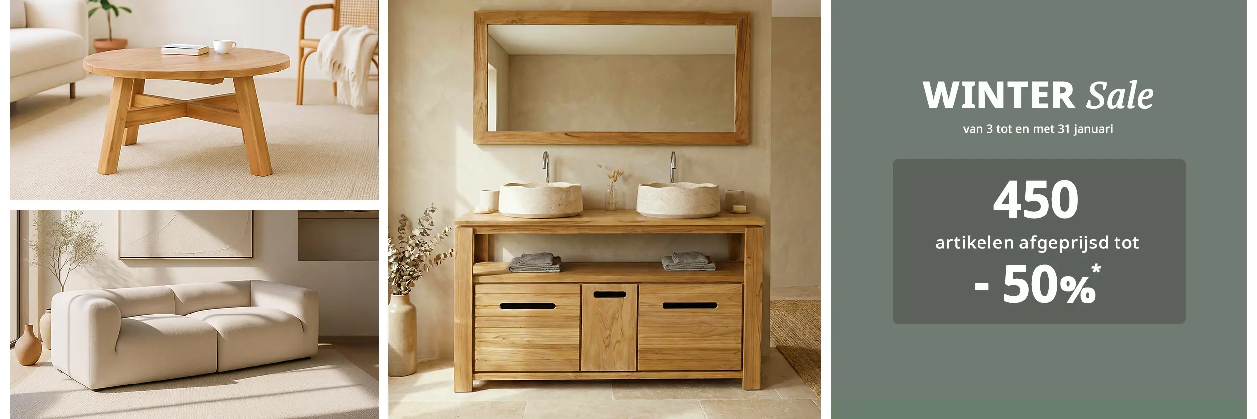WINTER Sale – Profiteer van kortingen tot -50%* op meer dan 450 artikelen