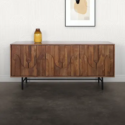 MMassief houten dressoir